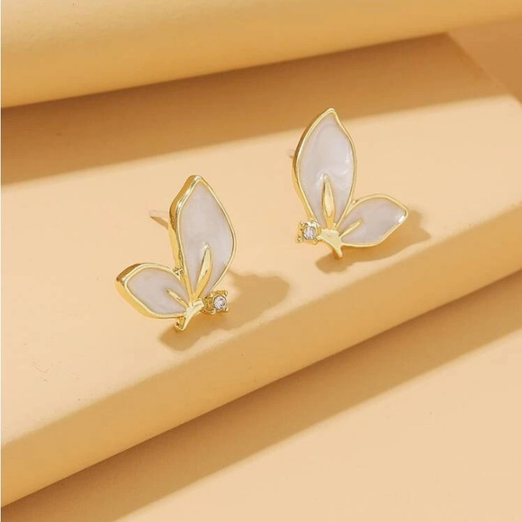 Butterfly earrings - Picture 2 of 3